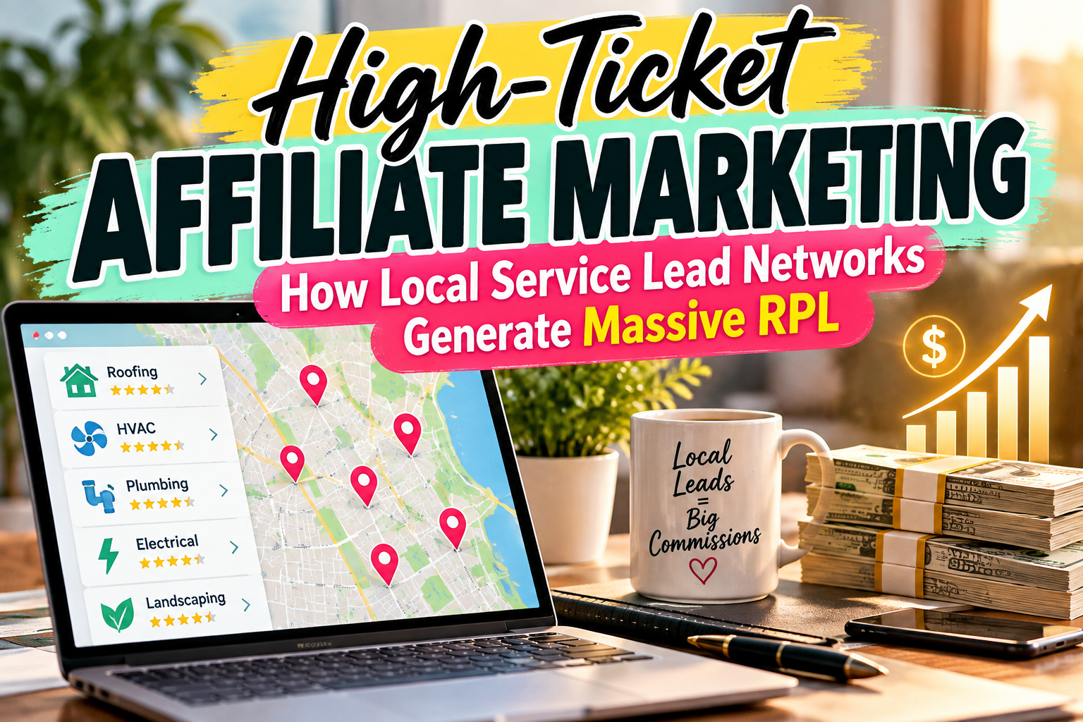 High-Ticket Affiliate Marketing: How Local Service Lead Networks Generate Massive RPL
